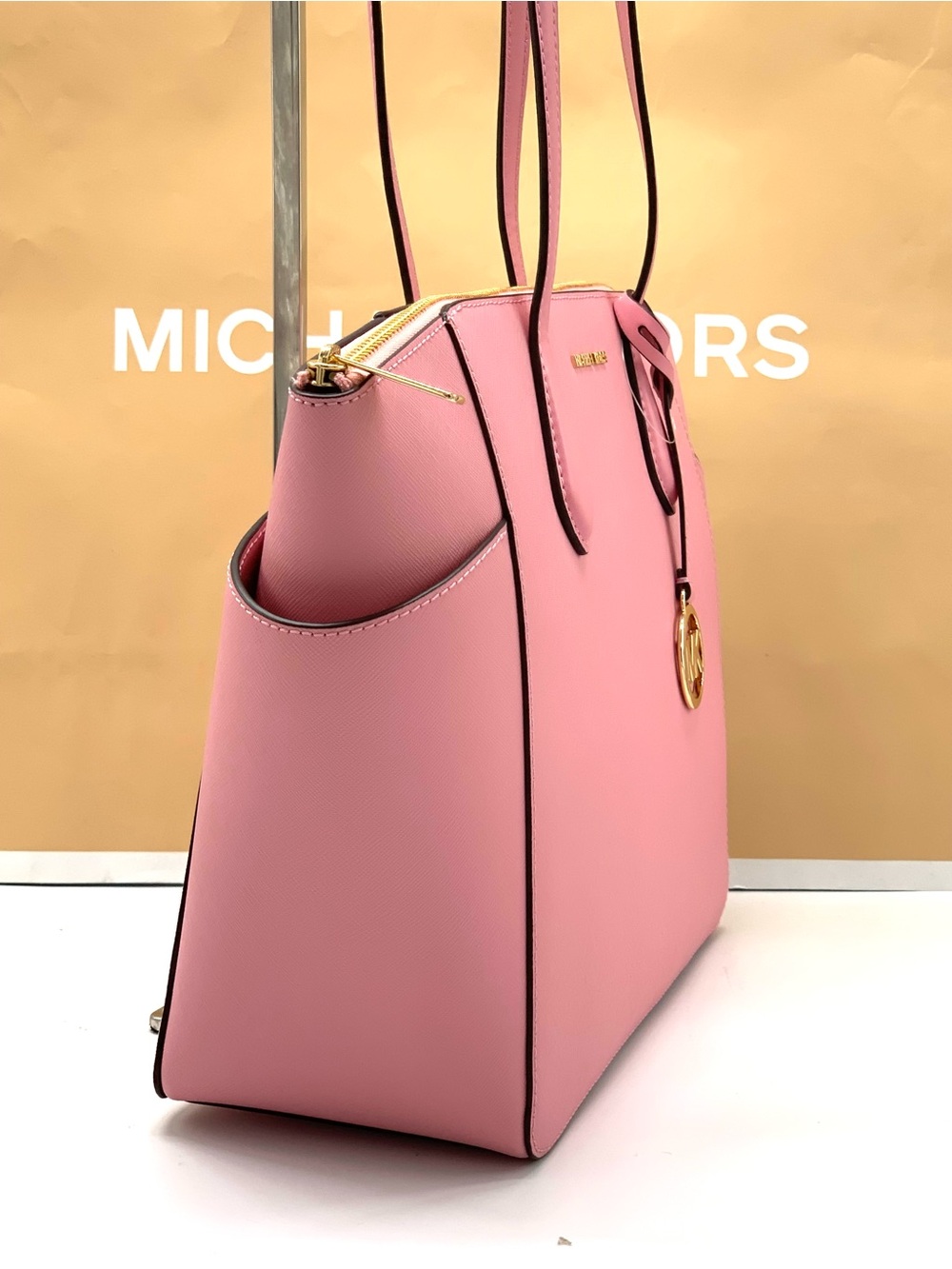 Michael Kors Marilyn Medium Saffiano Leather Tote Bag - Picture 8 of 16